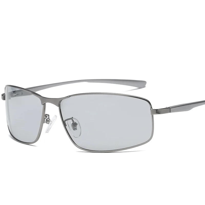 

Evove Photochromic Polarized Sunglasses male Sun Glasses for Men Chameleon rectangle night Driving UV400