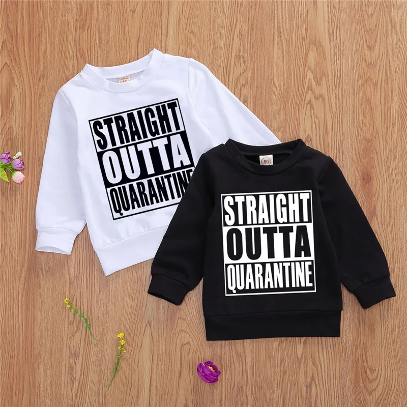 Toddler Baby Boy’s Unique Letter Print Sweatershirts Spring and Autumn Long-sleeved Warm Pullover Hoodies Top 0-24M