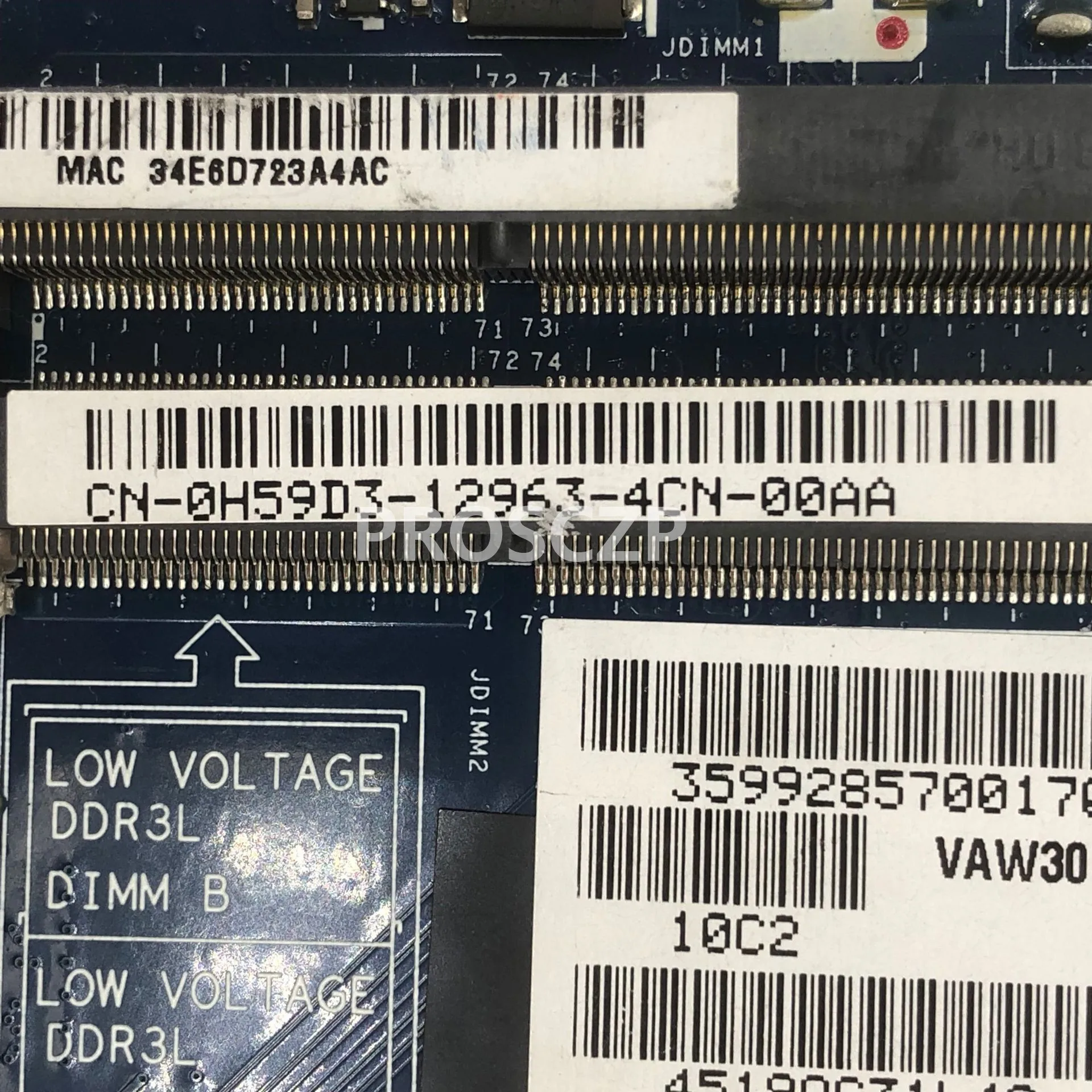 Бесплатная доставка Для E5440 5440 CN-0H59D3 0H59D3 H59D3 материнская плата для ноутбука VAW30