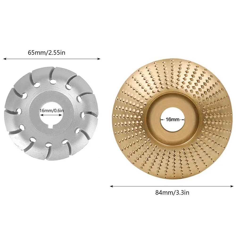 

Tool Wood Sanding Shaping Carving Disc Tools 2 Piece Accessories Carbide
