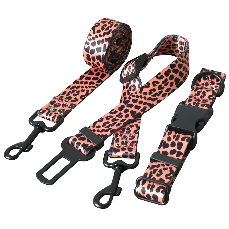 

Мягкий ошейник поводок автомобильный ремень безопасности ремни регулируемые Цепочки и ожерелья для небольшой размер XXS XS S M L XL XXL прогулочн...