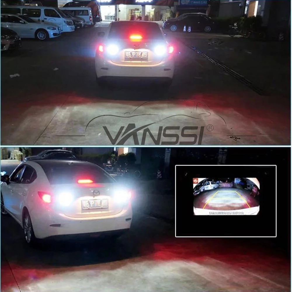 

1400LM 102-EX Ba15s 1156 1141 1003 7506 LED Bulbs For Back Up Reverse Lights Brake Lights Tail Lights 6000K White