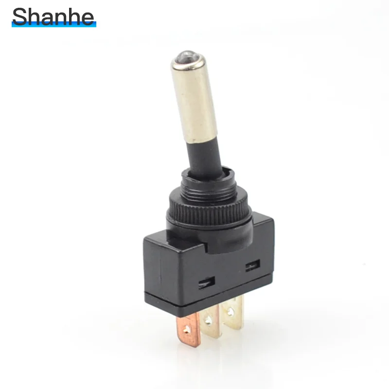 1 шт 12V 20A авто светодиодный светильник переключатель кулисный переключатель 3Pin SPST вкл/выкл