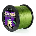 BAKAWA 8 Strands 1000M 500M 300M Braided Fishing Line Multifilament Pesca Carp Super Strong Weave Sea Saltwater Extreme 100% PE