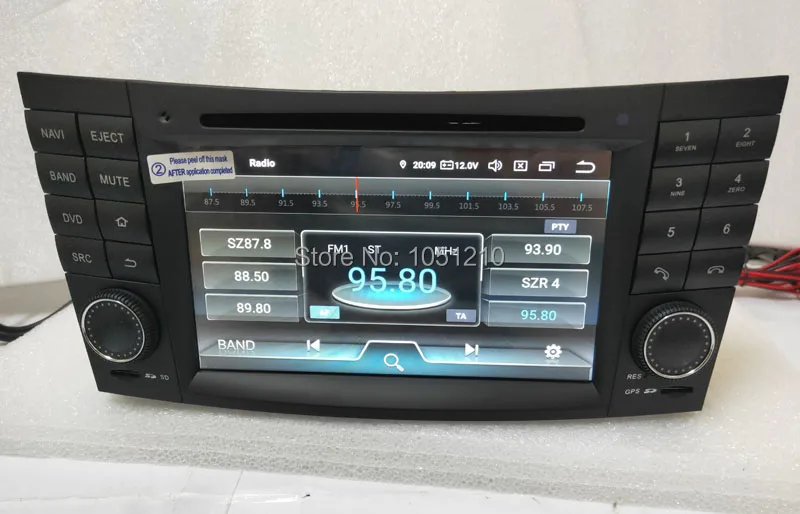 Ouchuangbo Радио DVD плеер для android 10 Mercedes Benz E W211 CLK W209 CLS W219 с gps навигацией 8 ядер 4 Гб + 64