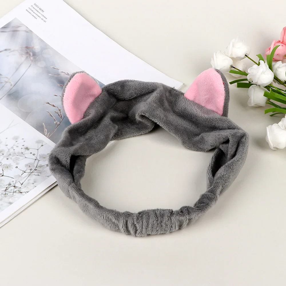 1 шт. новинка милая повязка на голову с кошачьими ушками для женщин и девочек