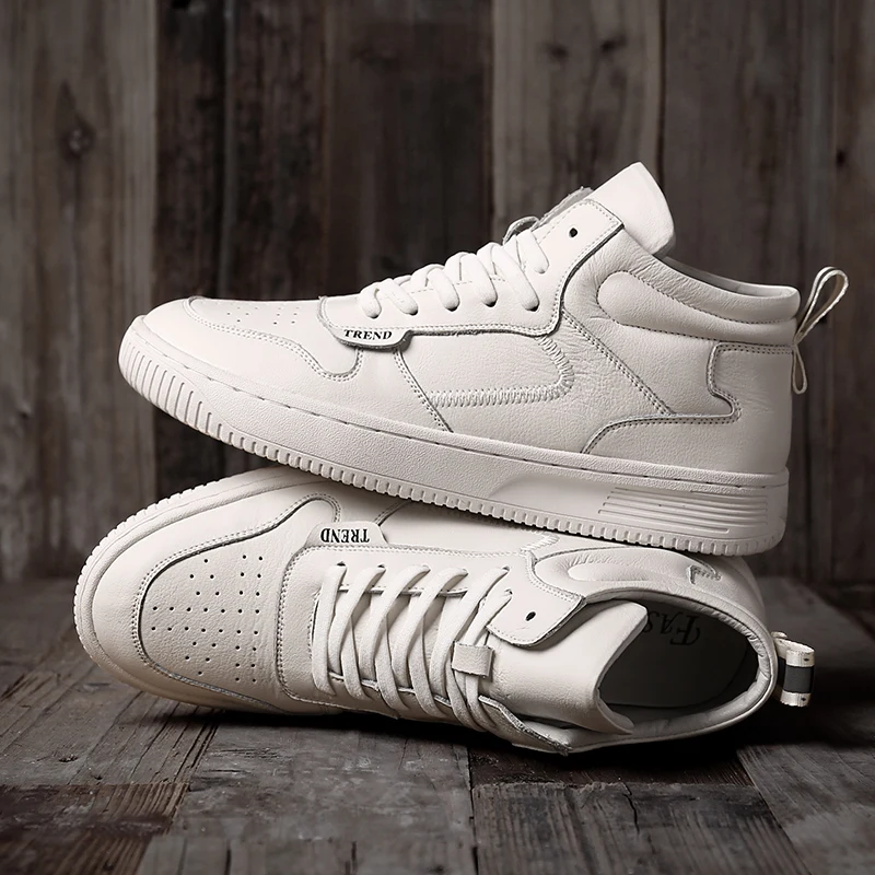 Новинка Мужская и женская кожаная обувь для скейтбординга Kyrie 4 13 Белая бренд 1