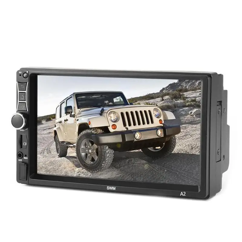 SWM A2 2Din " сенсорный экран Android 8,1 автомобильное радио стерео видео MP5 плеер gps Bluetooth навигация WiFi USB TF MP5 мультимедийный плеер