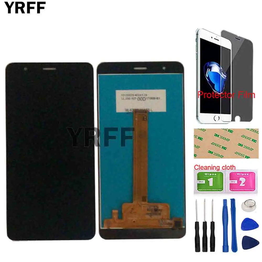 ЖК дисплей 5 ''для Fly Cirrus 9 FS553 FS 553 с сенсорным экраном и дигитайзером экран
