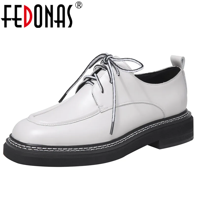 Женские классические туфли лодочки FEDONAS Повседневные Вечерние с квадратным