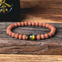 rudraksha vajra bodhi lucky bracelets men meditation dream tiger eye bead bracelet women prayer chakras tibetan buddhism jewelry