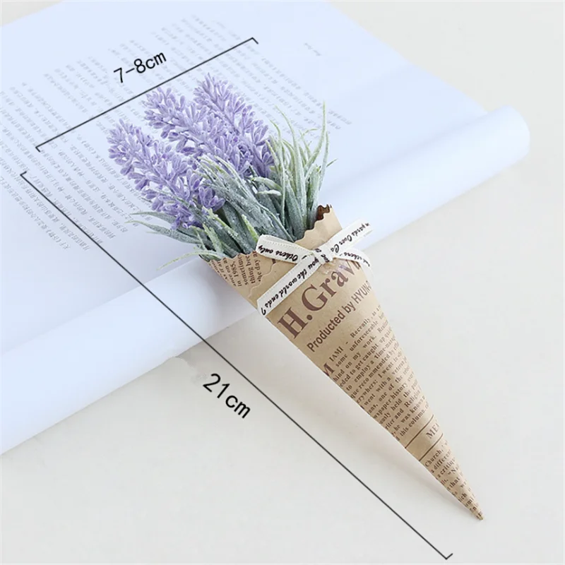 Свадебное украшение команда невесты крафт бумага роза лилия искусственные