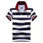 Рубашка-поло мужская с вышивкой, модная сорочка-поло с коротким рукавом, деловой Повседневный Спортивный Топ в русском стиле, лето 2020