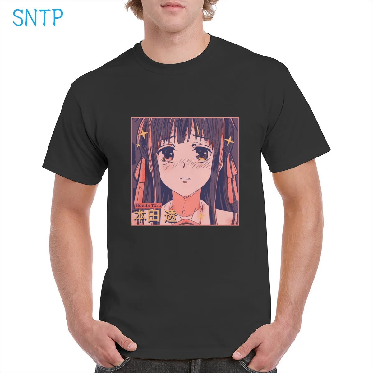 Футболка женская/мужская с принтом грустной девушки 100% хлопок | Мужская одежда