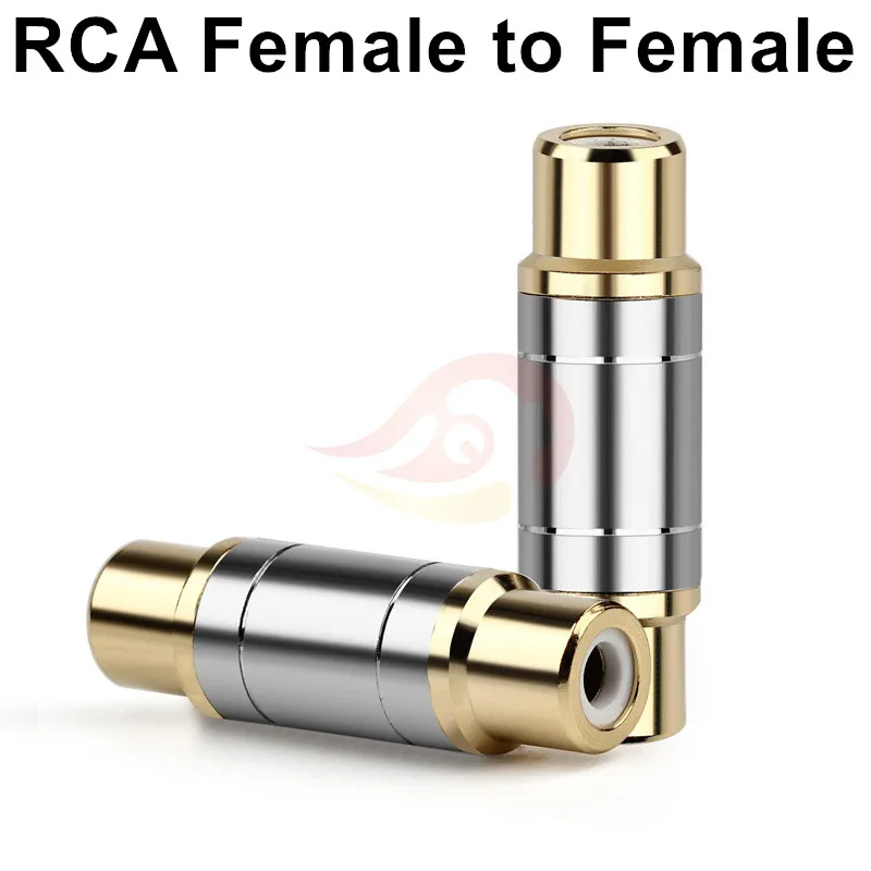 Connecteurs RCA, двойная мама, Женский переходник высокого качества, Droit или удлинитель кабеля, Haut-Parleur2/4/5 шт.