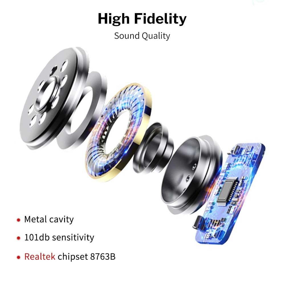 Bluetooth наушники 5 0 настоящие беспроводные гарнитура стерео спортивные с