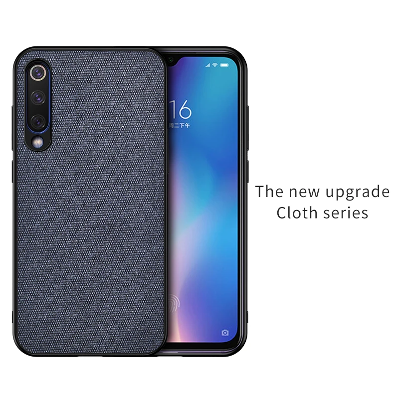 T2 Тканевый чехол для Xiaomi mi 9 SE 9T A3 8 Lite A2 A1 F1 9 lite, тканевая задняя крышка для Xiao mi Red mi Note 8 7 6 Pro 7A 6A S2 чехол s - Цвет: T2