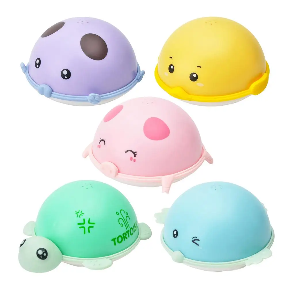 

Bath Toys For Toddlers Bear Electric Induction Spray Water Bath Toy With Led Light Durable Preschool New Born Baby Bathtub Wat