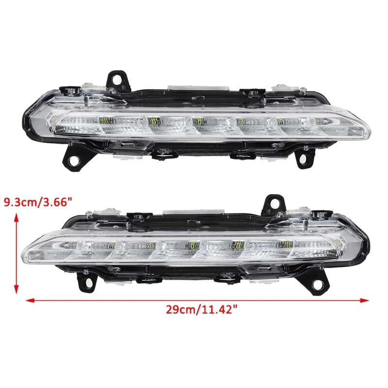 Автомобильный светодиодный DRL дневные ходовые огни Противотуманные фары для