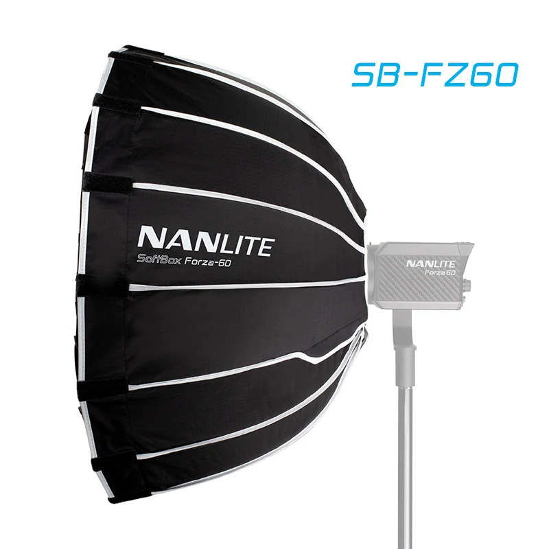 Nanlite SB FZ60 60 см зонт для софтбокса Forza фотографии светильник в виде сотовой сетки
