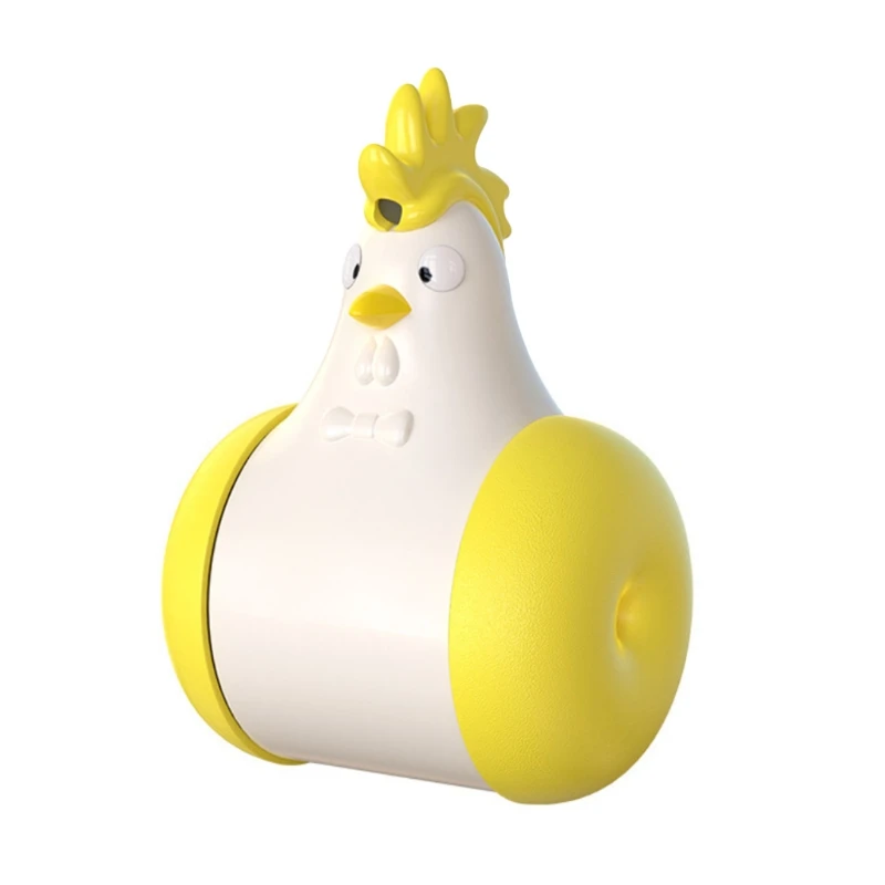 

Plastic Tumbler Chicken Interactive Toy Automatic Electric Cat Funny Teaser Toys with Sound Pet Supplies for Kitten Dogs 449E