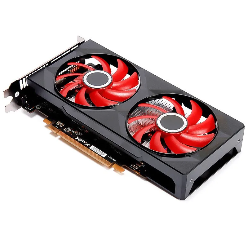 Игровая видеокарта XFX RX 550 4G GDDR5 6000 бит HDMI/DP/DVI МГц|Видеокарты| |