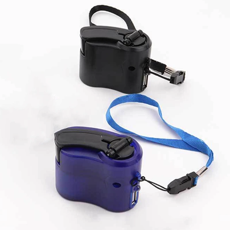 Ручной генератор мобильный телефон аварийное зарядное устройство USB ручной