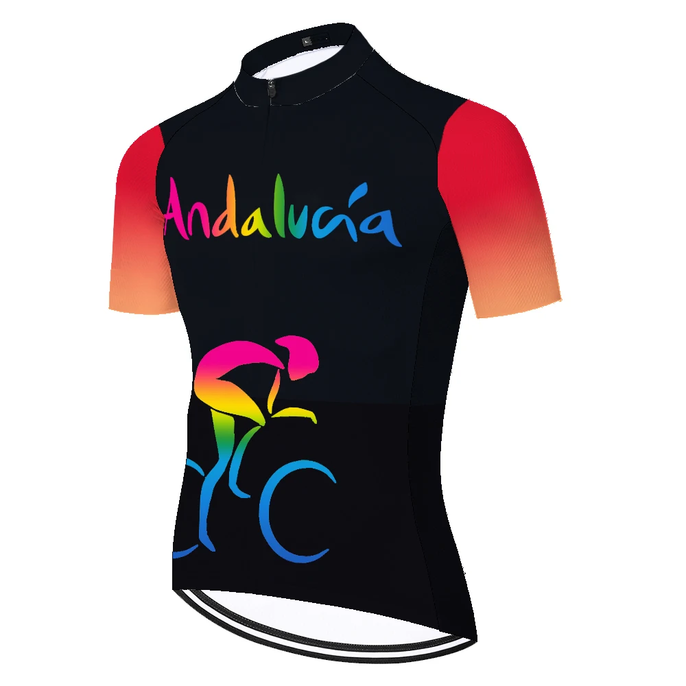 Андалусия Uomo Велоспорт Proteam 2023 Ropa Camiseta Hombre Masculino Jersey Camisa Masculina Maillot Ciclismo Velo Homme -