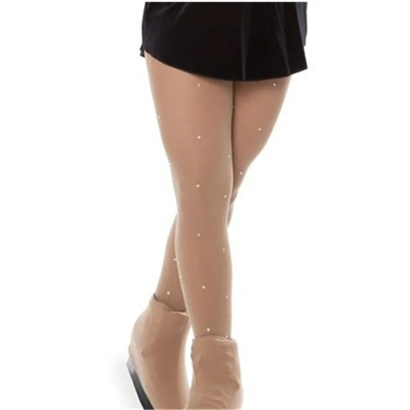 Штаны для фигурного катания стразы Колготки взрослых и детей гимнастическое