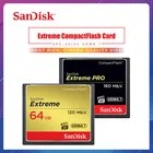 Карта памяти SanDisk 32 Гб 64 Гб 128 ГБ, CF-карта extreme PRO, высокоскоростная Компактная флеш-карта для DSLR и HD-видеокамер