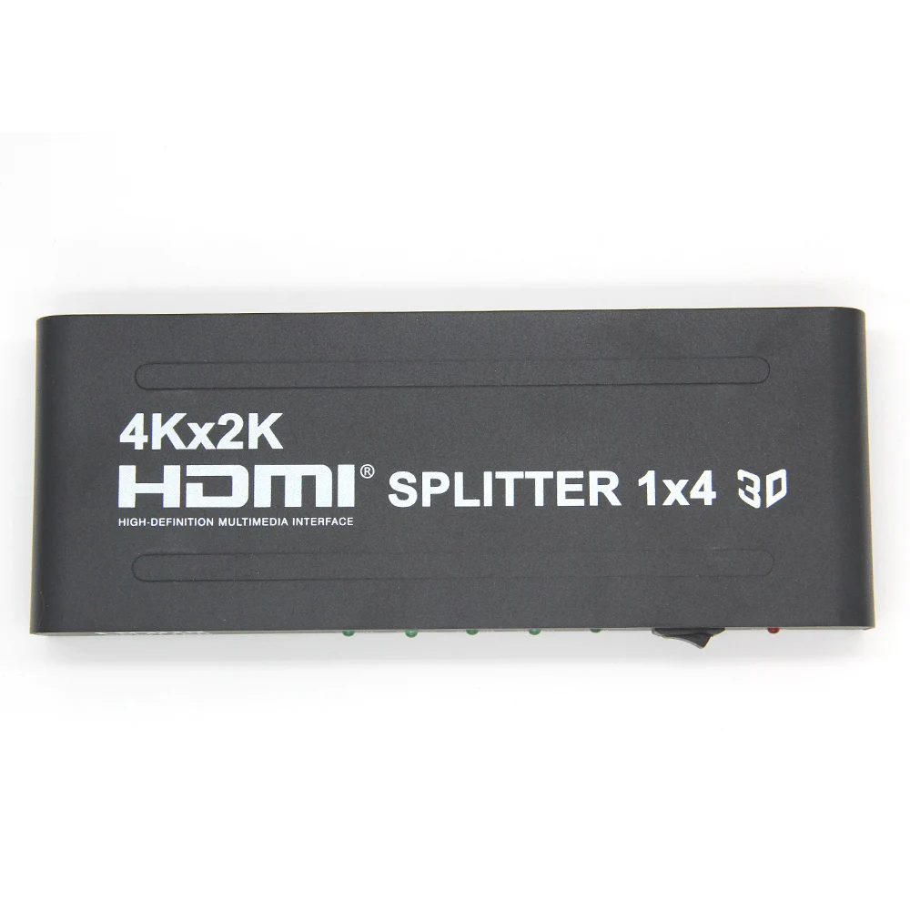 3D 2k 4K 2160P HDMI-совместимый разветвитель 1X4 HD-концентратор ретранслятор усилитель 1 4
