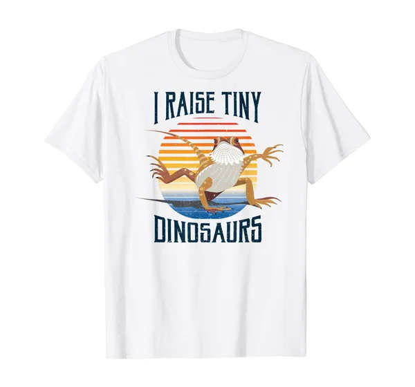 

Funny Bearded Dragon I Raise Tiny Dinosaurs T-Shirt