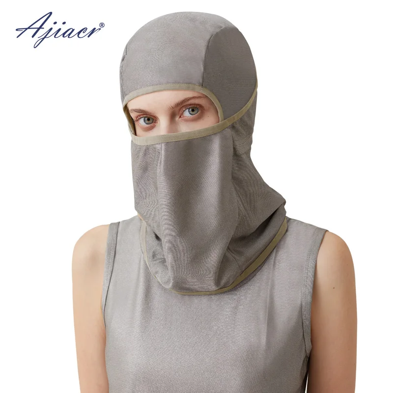 

New Arrivals Electromagnetic radiation protection 100% silver fiber head hood Mobile phone, computer EMF shielding head hood