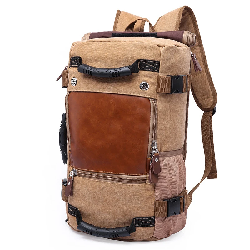 

High Quality Men Outdoor Hiking Camping Large Travel School Laptop Backpack Waterproof Bag For Teenager Boys Rucksack Mochila