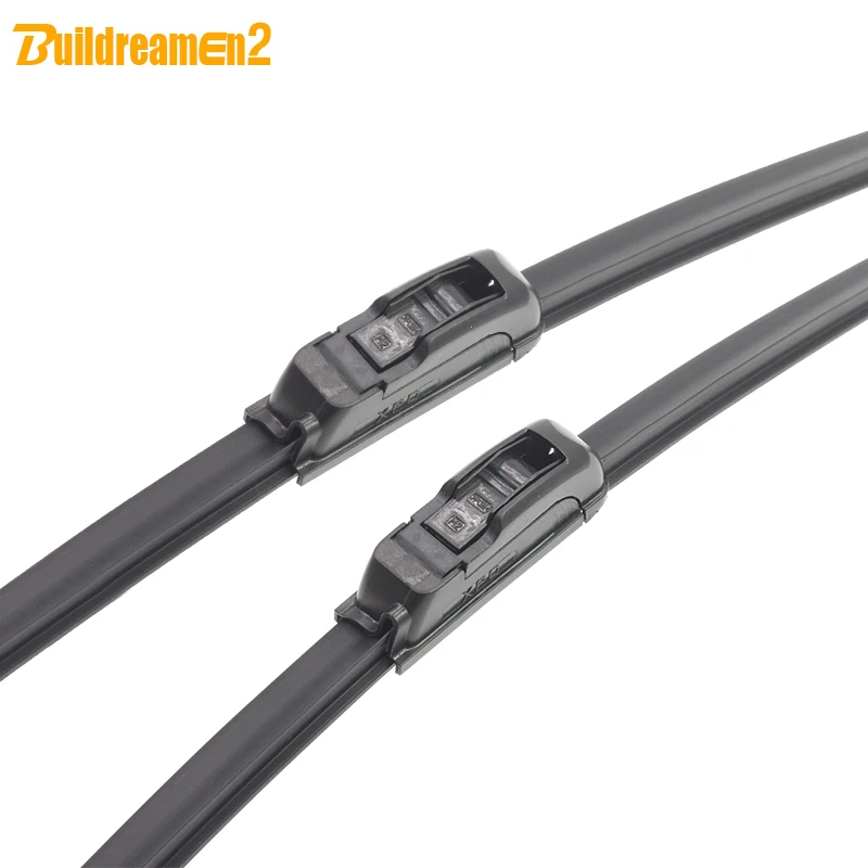 Щетка стеклоочистителя лобового стекла автомобиля Buildreamen2 мягкая резина 2 шт. Для