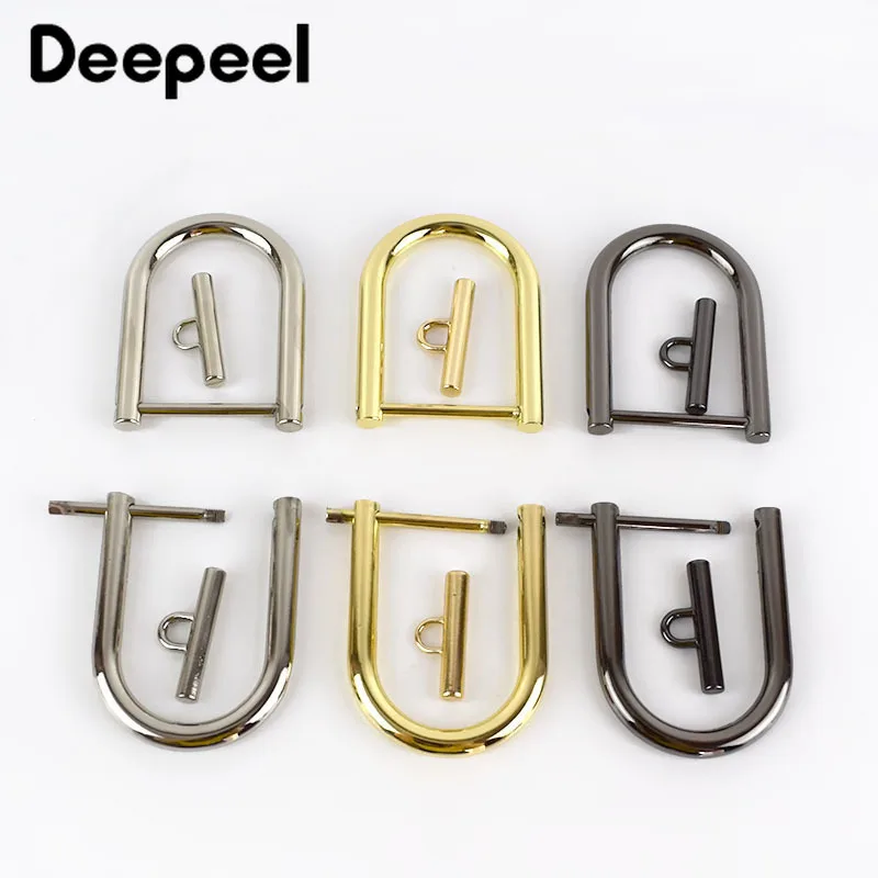 2/4 шт. сумка ремень с металлической пряжкой открывающимися съемные ВИНТЫ D Форма