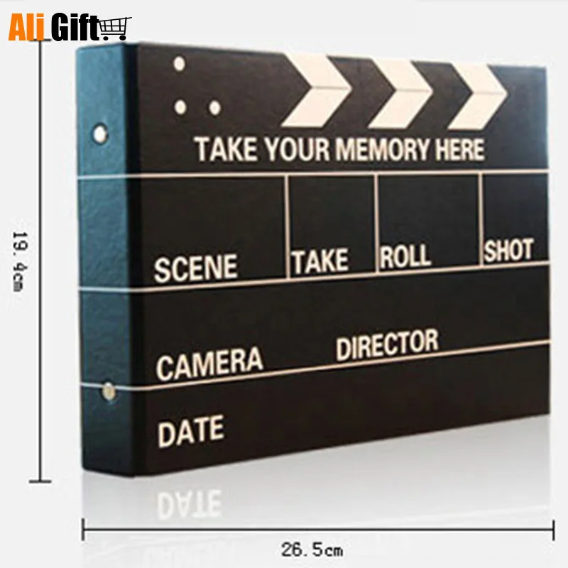 10-дюймовый фотоальбом сделай сам с ручной вставкой Стильный Лист высокие серии