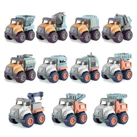 baby classic simulation engineering car toy excavator model tractor toy mini gift for boy