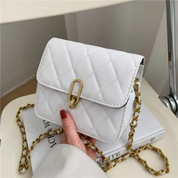 women%e2%80%98s 2021 new trendy casual chain single shoulder messenger bag high quality pu leather women bag sweet girl small square bag