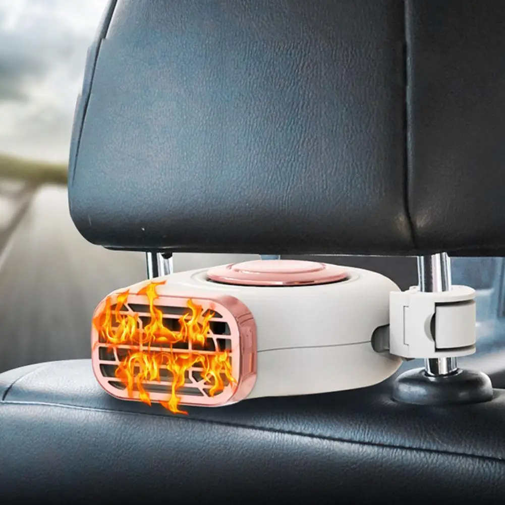 

12V 150W Portable Car Heater Electric Cooling Heating Fan 2 In 1 Electric Dryer Windshield Window Defogging Demister Defroster