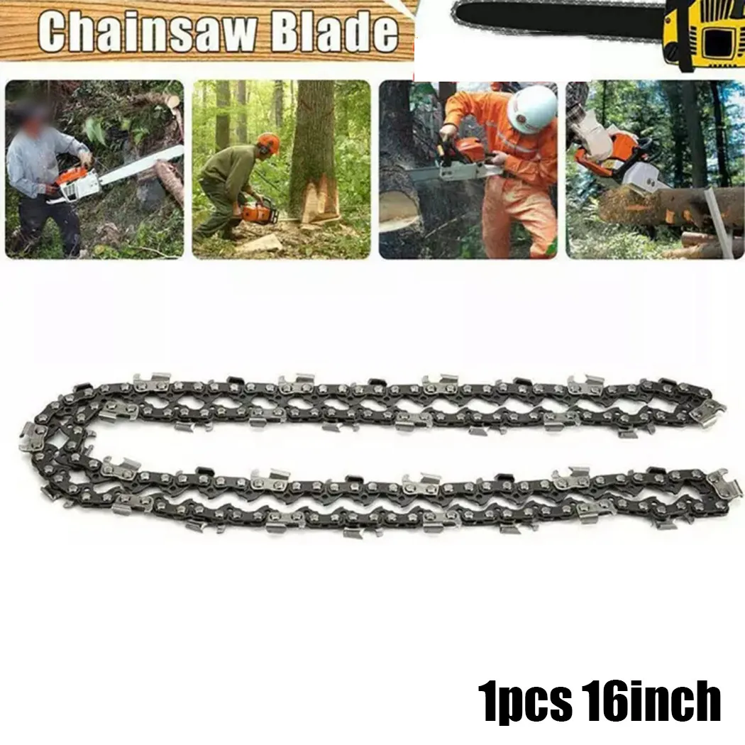 

16in Bar Chainsaw Chain For Mac Allister MCS2000 MCSP40 MCSWP40 B&Q Count Links Sharp Blade Quickly Cut Wood