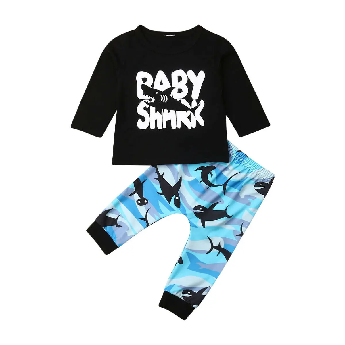 Комплекты одежды для маленьких мальчиков комплекты длинная футболка топы + штаны