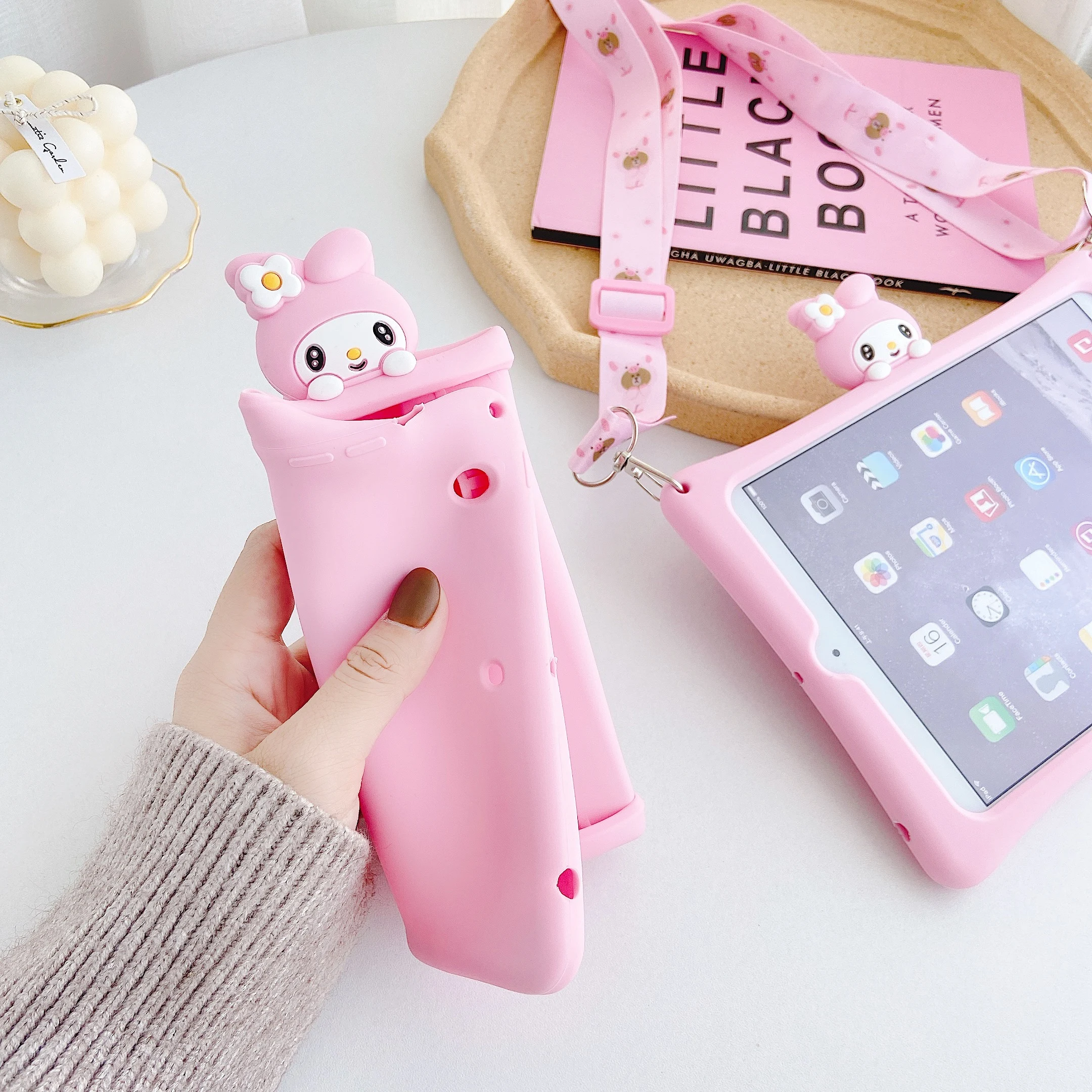 Чехол для iPad 9 7 2017 2018 5th 6th 7th 10 2 Pro 5 Air 1 3 мультяшный детский чехол Mini 4 силиконовый +