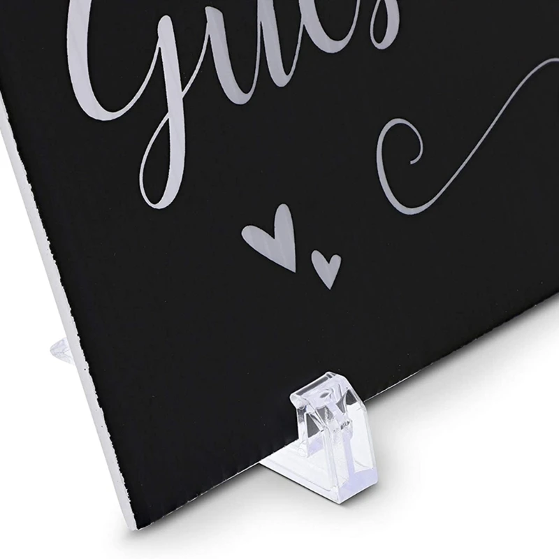 

12Pcs Mini Plate Stand Holder Display Photos Place Cards Light Items Easel Stand Excellent Gifts for friends Colleagues