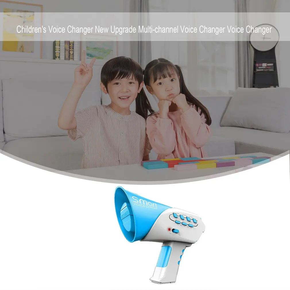 Magic Voice Changer Multi-channel Intelligence Handheld Loudspeaker 7 Sounds 5 Music Child Converter | Игрушки и хобби