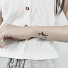 Временная тату-наклейка змеиная ящерица, Скорпион, водонепроницаемая, для женщин и мужчин, для взрослых, искусственный боди-арт, новый дизайн, 10, 5x6 см, Детские ручные татуировки