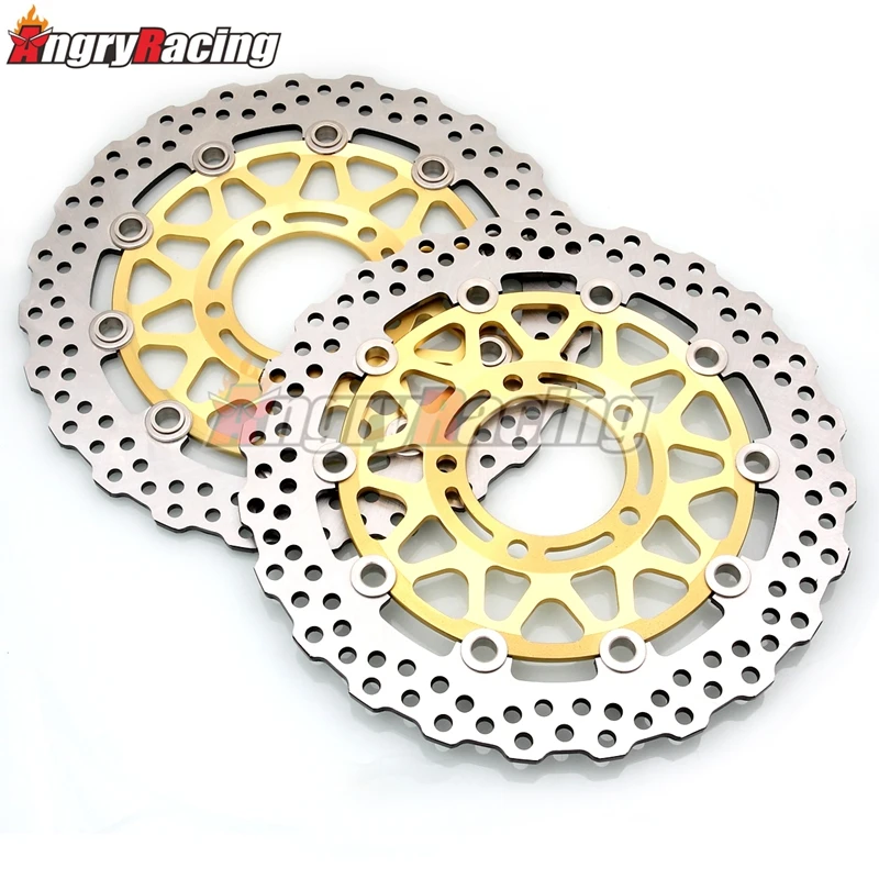 Передний тормозной диск ротора мотоцикла для Kawasaki Ninja ZX 10R ZX10R 2008 2015 ZX6R 636 2013 2020 Z800