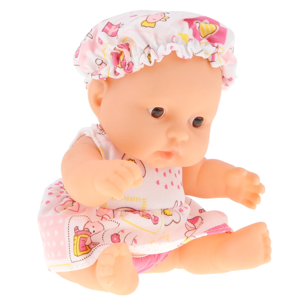 13cm Simulation Baby Doll Soft Body Play Toy Kids Toddler Educational | Игрушки и хобби