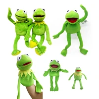 4060cm kermit the frog the muppet show anime sesame street frog hand puppet doll plush toy baby kids birthday for gift