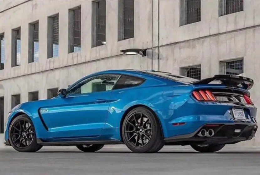 GT500 ABS черный праймер для заднего крыло багажника выступ Спойлеры для Ford Mustang(трек стиль
